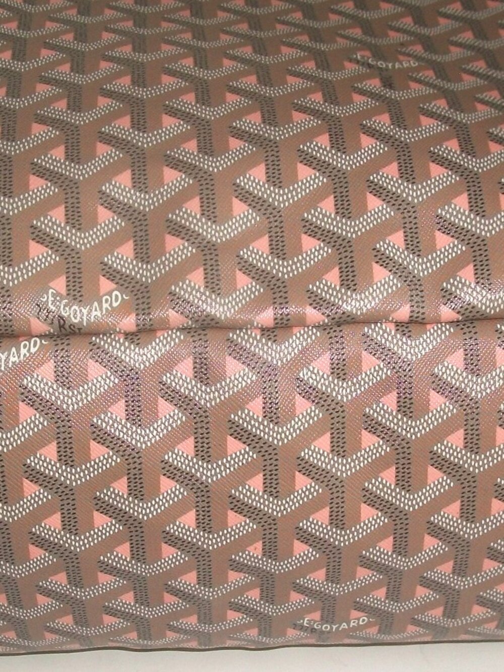 Tote in Style of Saint Louis PM (Gray, Coral Pink,Brown, Black) NOT GOYARD - Picture 5 of 16